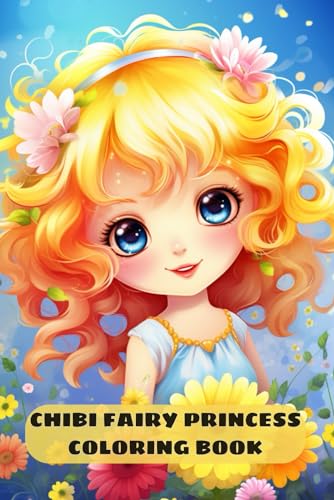 Chibi Fairy Princess Coloring Book for Teens: Adorable Fairies Coloring Pages with Whimsical Little Fairytale Princesses Miniature Illustrations von Independently published
